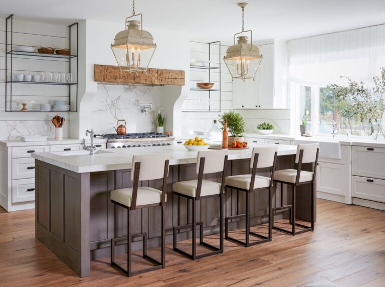 kitchen island with seating