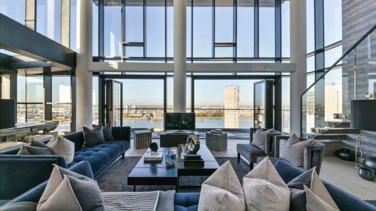 penthouses in london