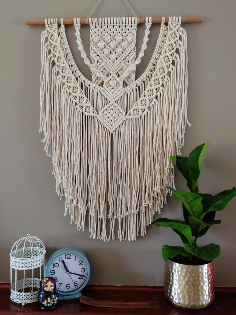 macrame wall hanging